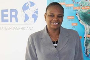 La déléguée de FUNIBER de la République du Mali visite le siège de la Fondation en Espagne